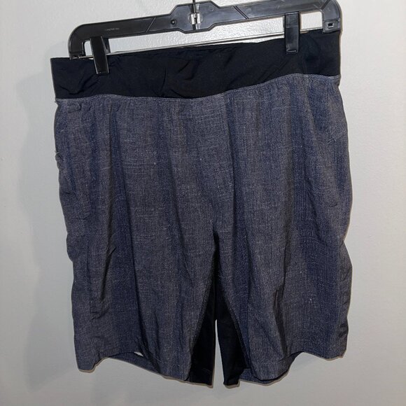 Lululemon Athletica T.H.E Short With Liner - 9”- Charcoal Shorts - Size Large - Picture 1 of 4